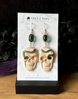 Serpent Skull Dangle