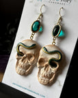 Serpent Skull Dangle