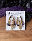 Moon Child Beaded Hoops