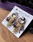 Moon Child Beaded Hoops