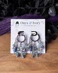 Star Gazer Beaded Hoops