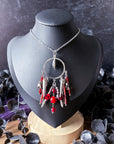 Dracula Beaded Pendant Necklace