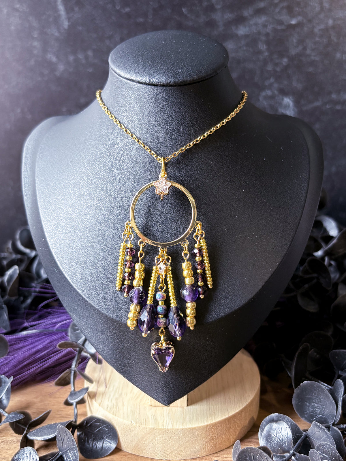 Spell Caster Beaded Pendant Necklace