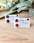 Tortoiseshell Micro Studs