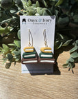 Book Stack Threaded Dangle