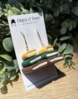Book Stack Threaded Dangle
