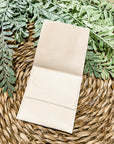 Ivory Microfiber Gift Pouch