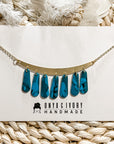 Daphne Necklace in Turquoise